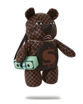 SHARKS IN PARIS TEDDY BEAR BACKPACK